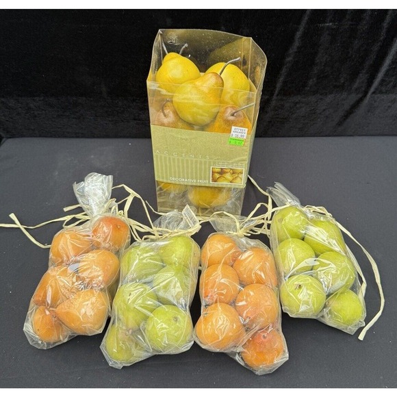 Artificial Fruit Various Types Fall Thanksgiving Halloween Decorations Larg Lot - Picture 2 of 10